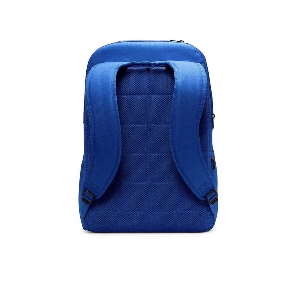 Nike Brasilia Backpack XL Game Royal Black School Gym Bag DM3975-480 NEW